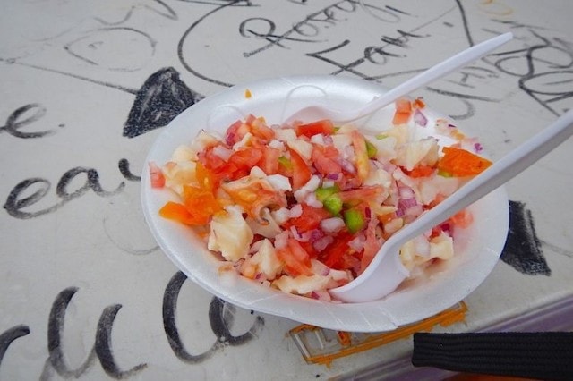 Joe's perfect conch salad | Zickie Allgrove