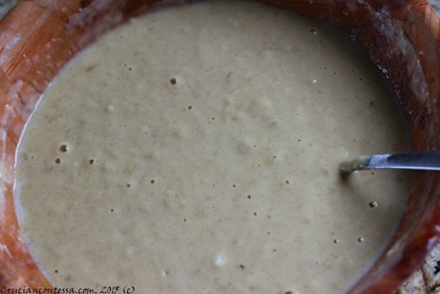 Banana Fritter Batter | Credit: Crucian Contessa