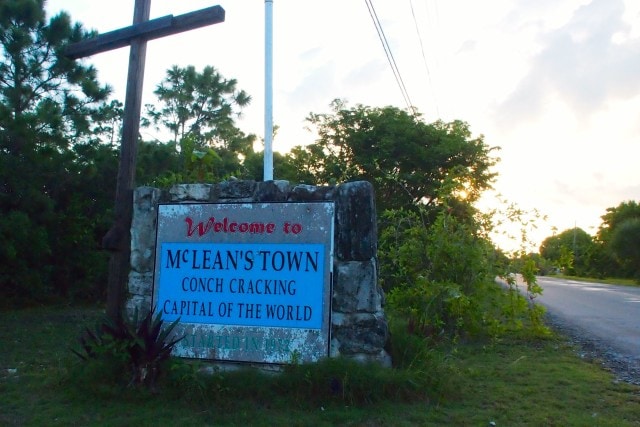 This sign at the entrance to McLean Town says it all | SBPR