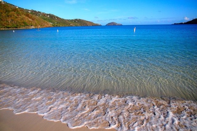 View of Outer Brass Island from the shores of Magens Bay, St. Thomas | SBPR