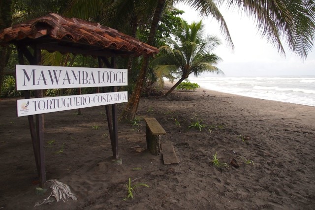 Dark Sand Beach at Mawamba Lodge, Costa Rica | SBPR