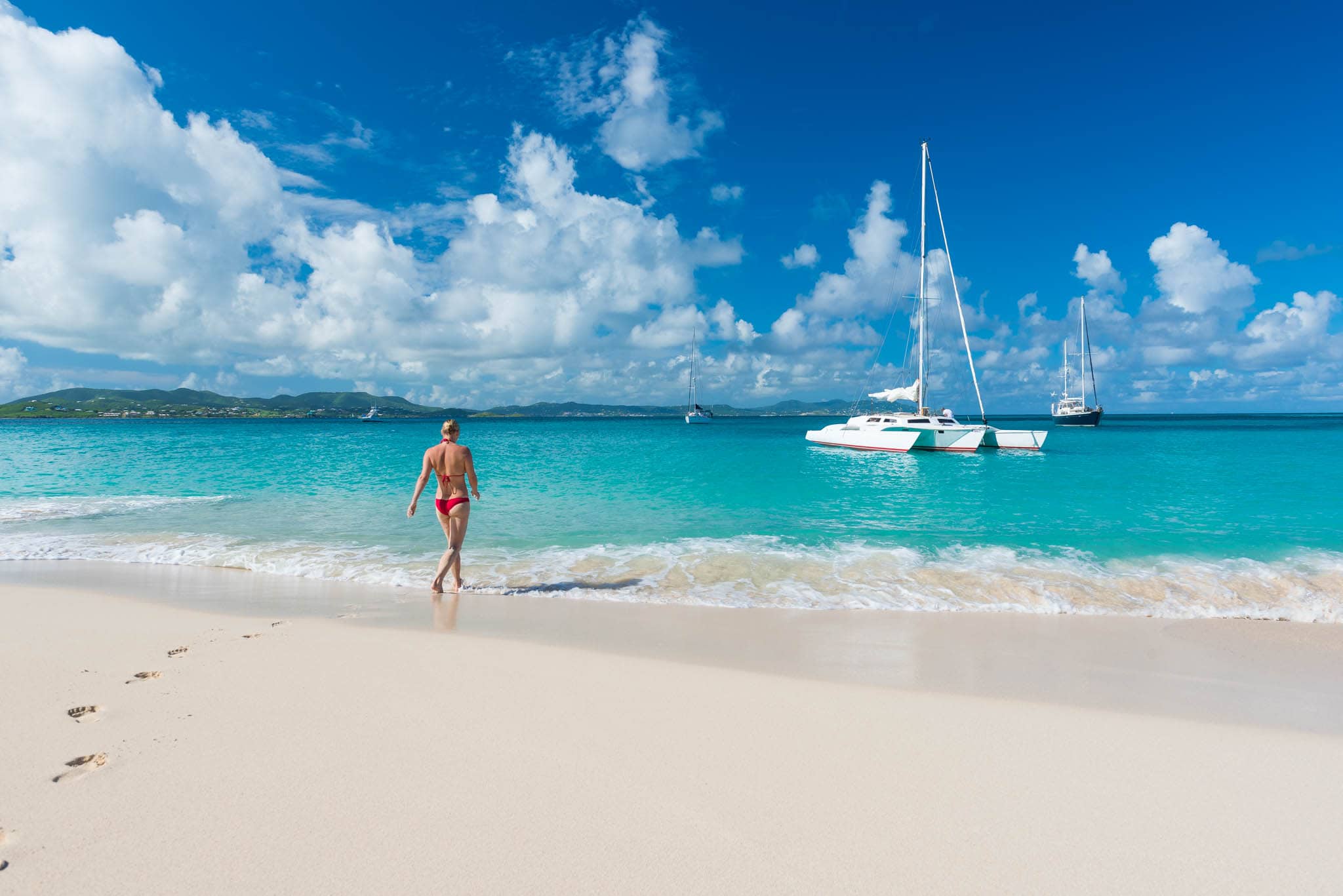 Bikini Buck Island, St. Croix by Patrick Bennett