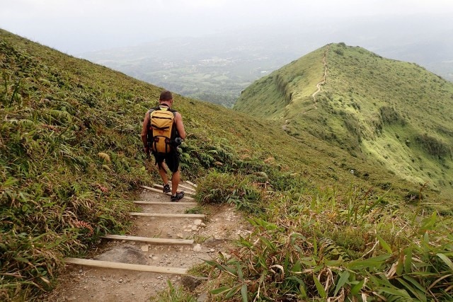 Zero To Cruising conquers Mount Pelee! | Credit: Rebecca Sweeney