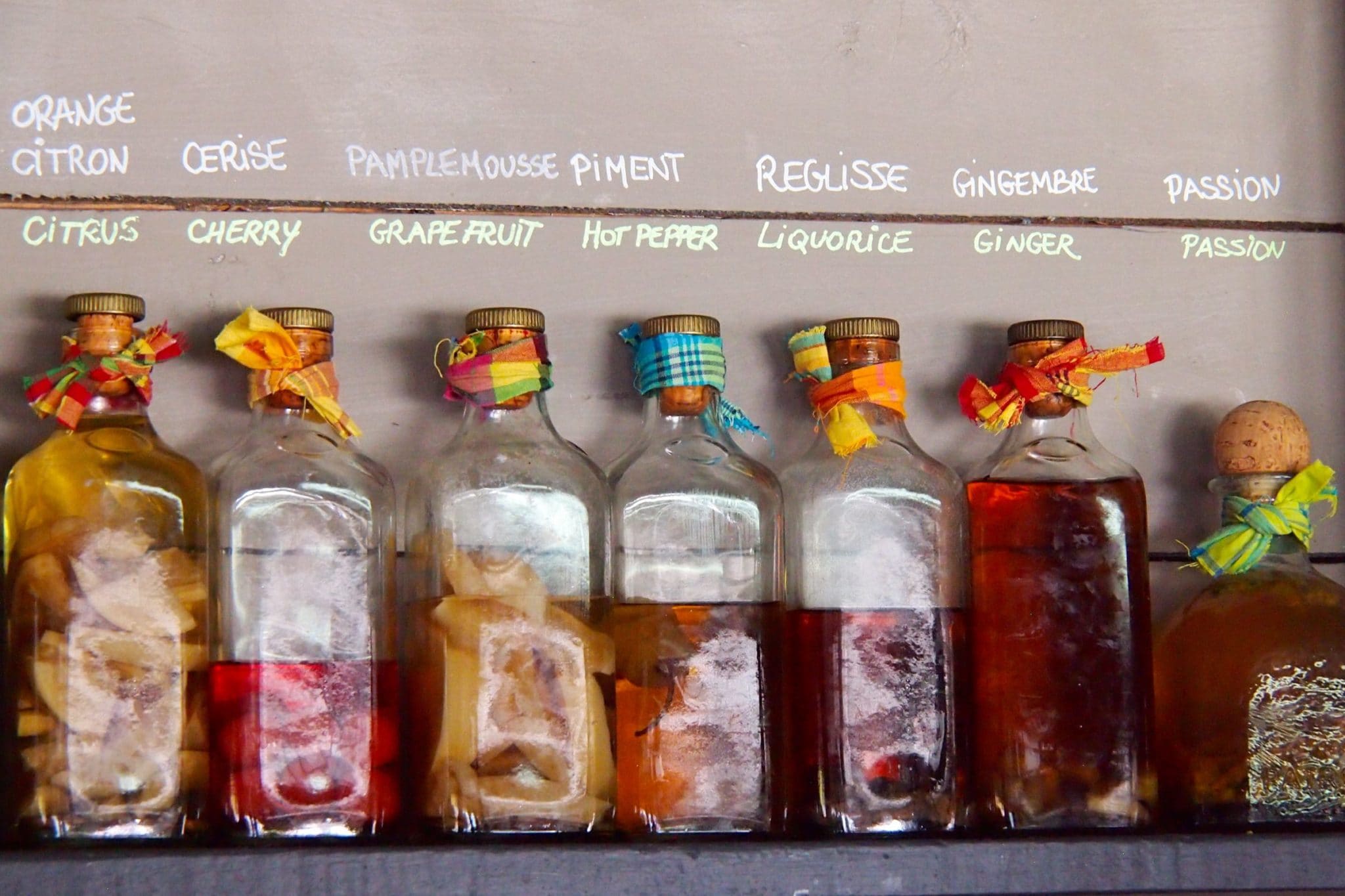 Karibuni rum infusions on Pinel Island, St. Martin | SBPR