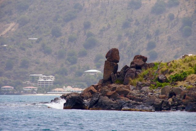 Cock Rock between Happy Bay and Grand Case, Saint Martin | SBPR