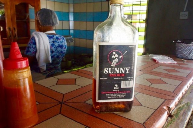 Sunny XXX Rum, a taste of India in Dominica | SBPR
