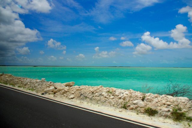 On the road between North Caicos and Middle Caicos | SBPR