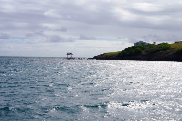 Lonely jetty spotted en route to Ilet-Oscar | SBPR