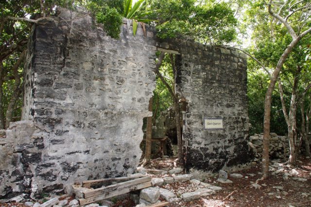 Mislabeled Slave Quarters at Wade's Green Plantation, North Caicos | SBPR