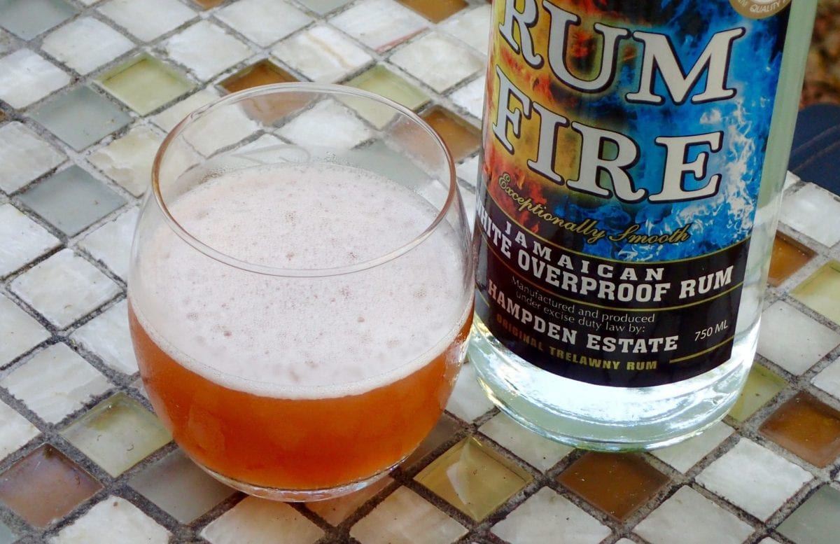 Rum Fire Punch, The Drink America NEEDS Right Now