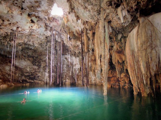 Dzitnup Cenote | Credit: Flickr user Karolina Lubryczynska