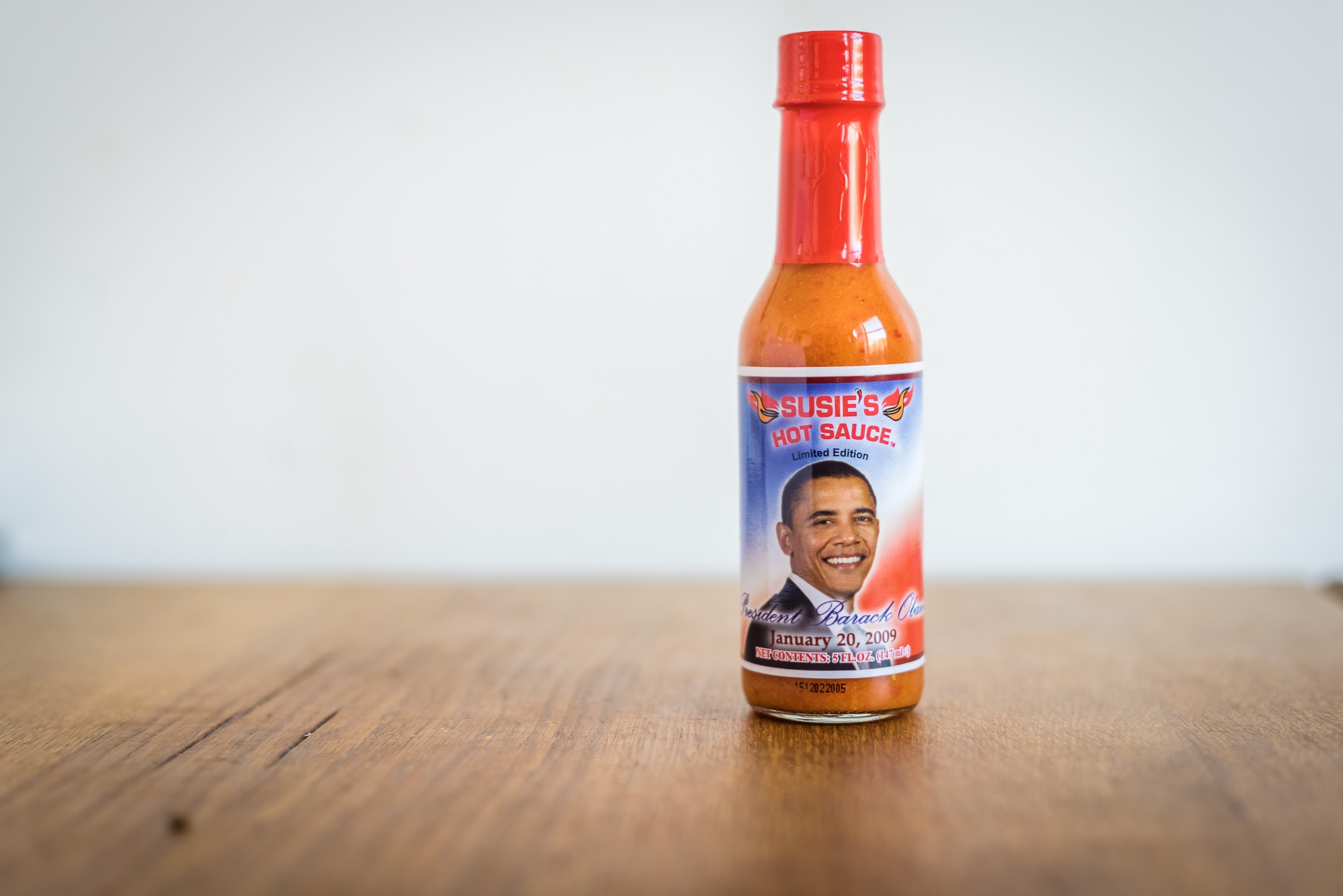 Susie's Hot Sauce Limited President Obama Edition