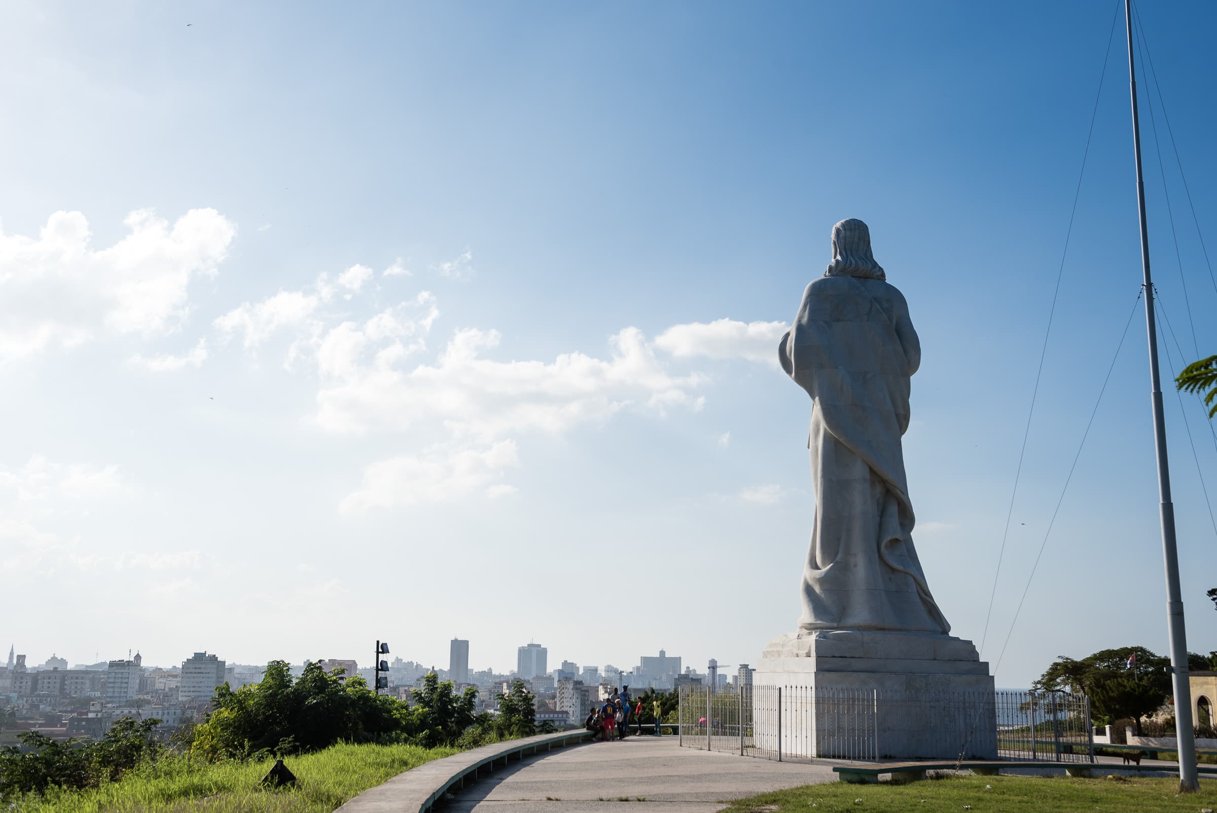 The Christ of Havana looking out over Havana