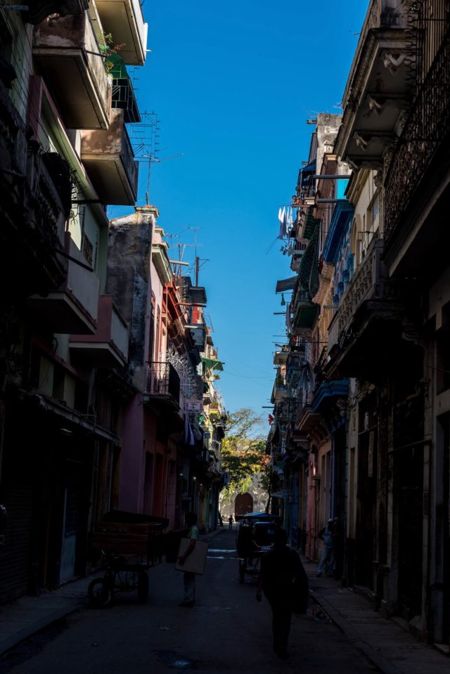 Streets of Habana Viejo, Cuba by Patrick Bennett