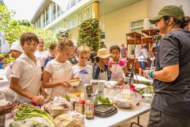 Kids get in on the fun of Slow Food Day in the Cayman Islands