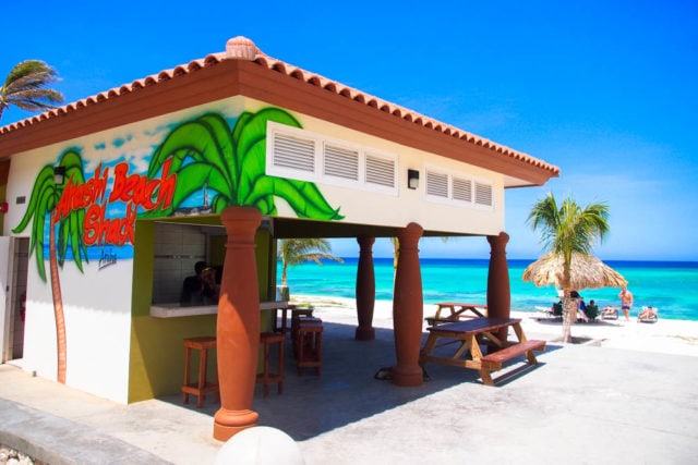 Dushi, dushi Arashi Beach Shack, Aruba