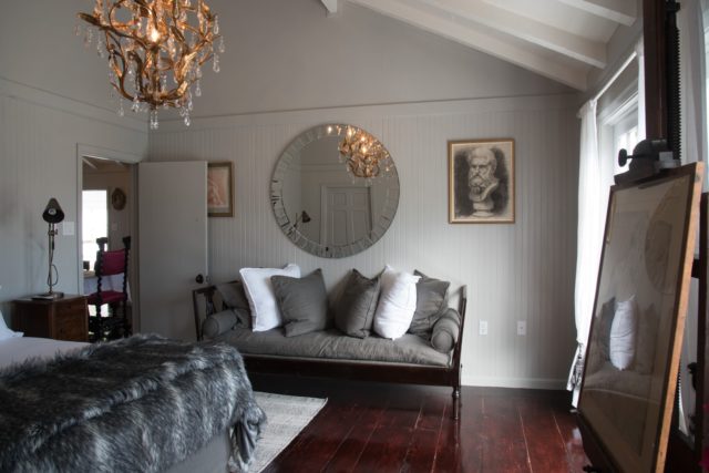 Bedroom inside Convent Cottage, Saba