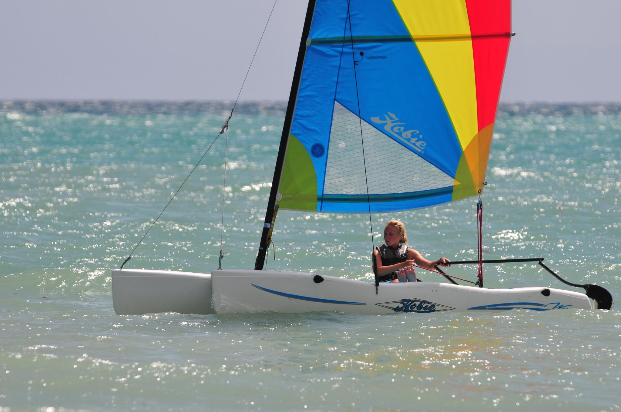 sailing around Antigua