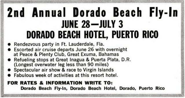 2nd Annual Dorado Beach Fly-In Ad