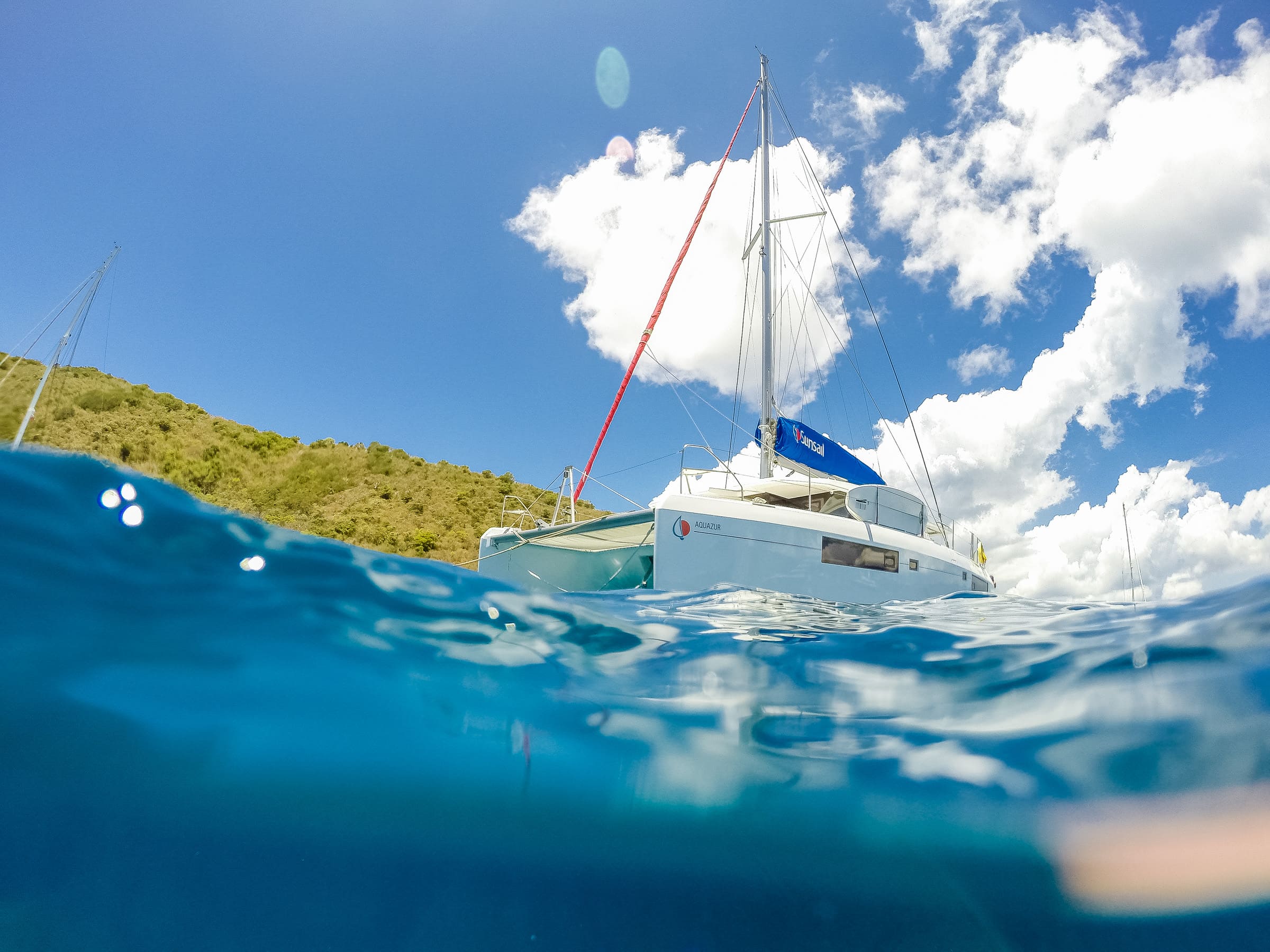 Sailing British Virgin Islands by Patrick Bennett
