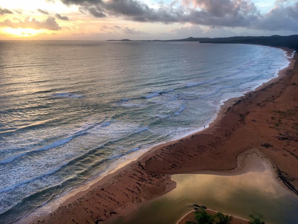 Sunrise over Luquillo, Puerto Rico