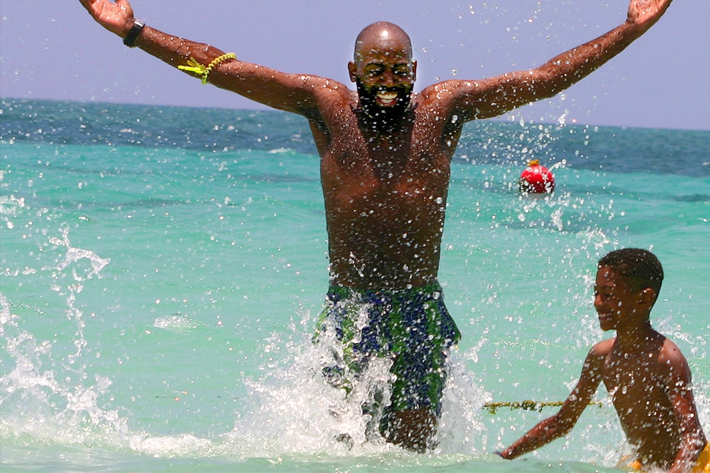 Playtime in Negril, Jamaica