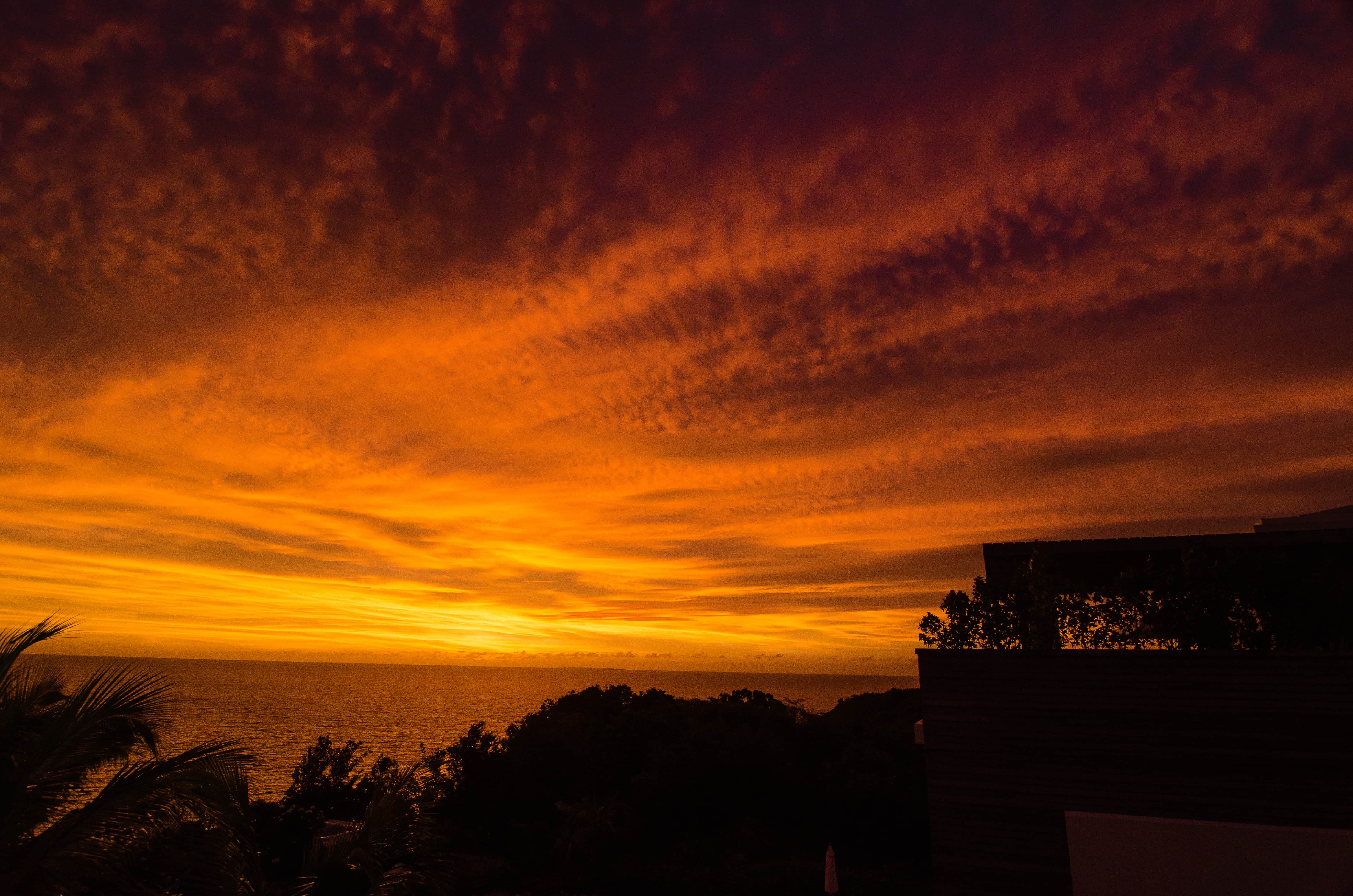 Incredible sunsets come standard thanks to the perfect location.