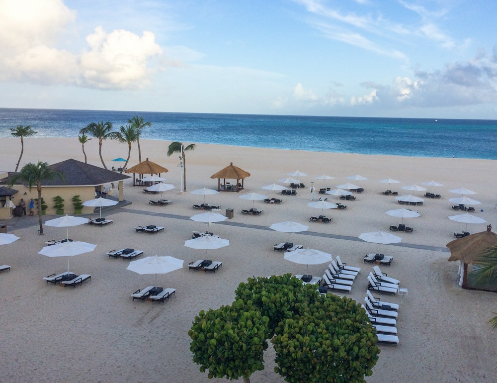 View from the Tara Suites at the Bucuti and Tara Beach Resort, Aruba