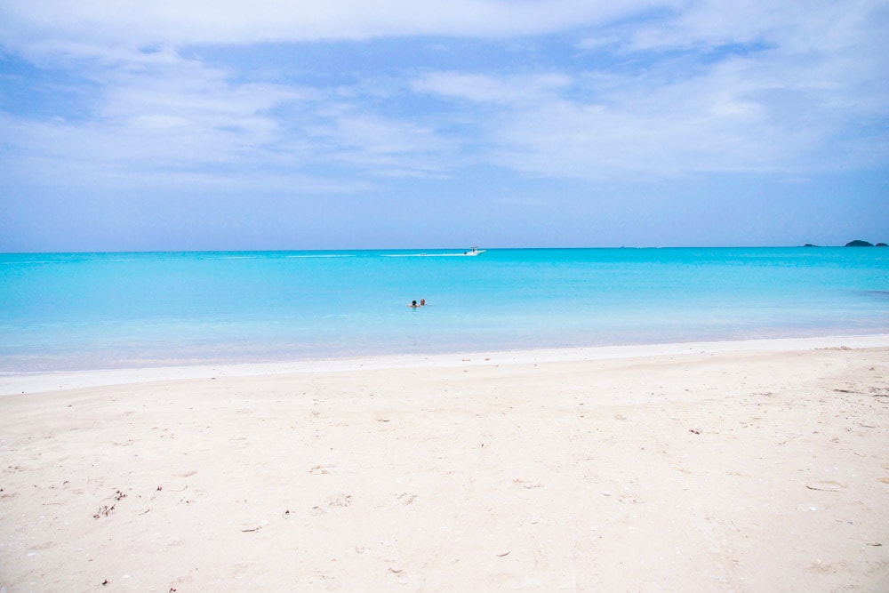 Antigua beach day bliss