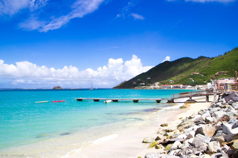 Grand Case, still stunning just a few weeks after Hurricane Irma