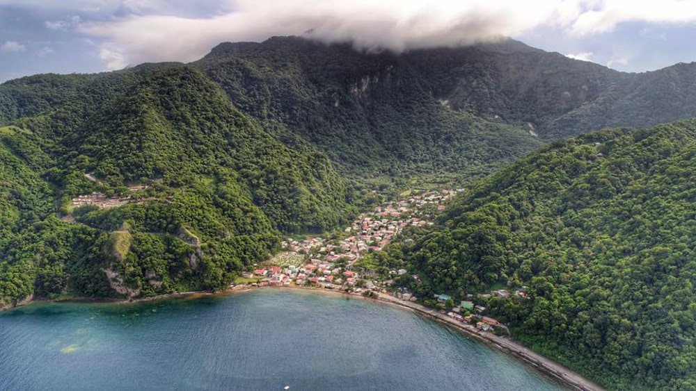Soufiere, Dominica before the storm | Credit: Images Dominica