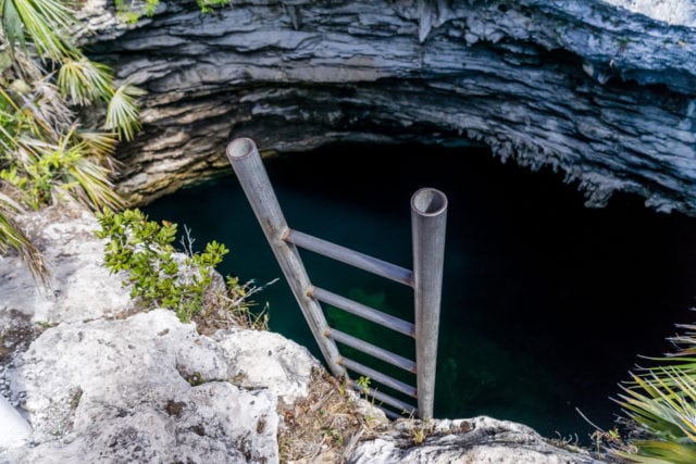 Owl's Hole entrance by Patrick Bennett