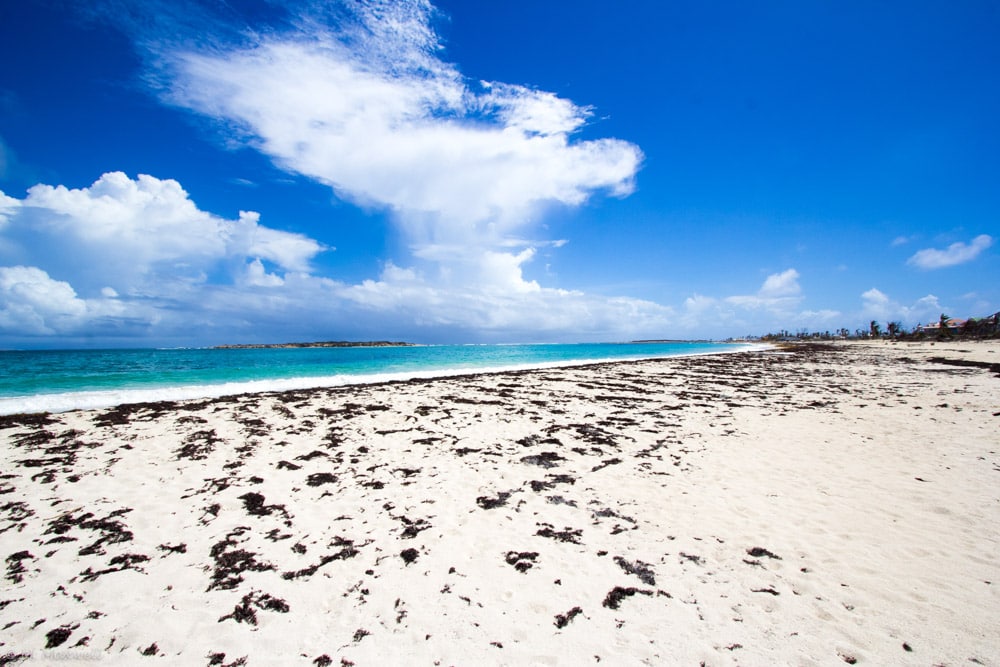 Orient Beach, just after Irma | Credit: Malaika Maxwell