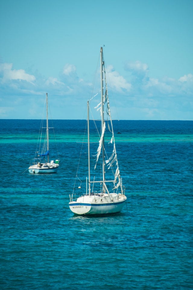 Tattered Sails in Christiansted Harbor, St. Croix | SBPR