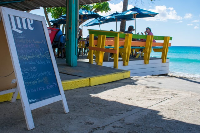 Nice new menu items at Rhythms at Rainbow Beach, St. Croix | SBPR