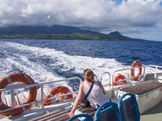 On the ferry to Terre-de-Haut | SBPR