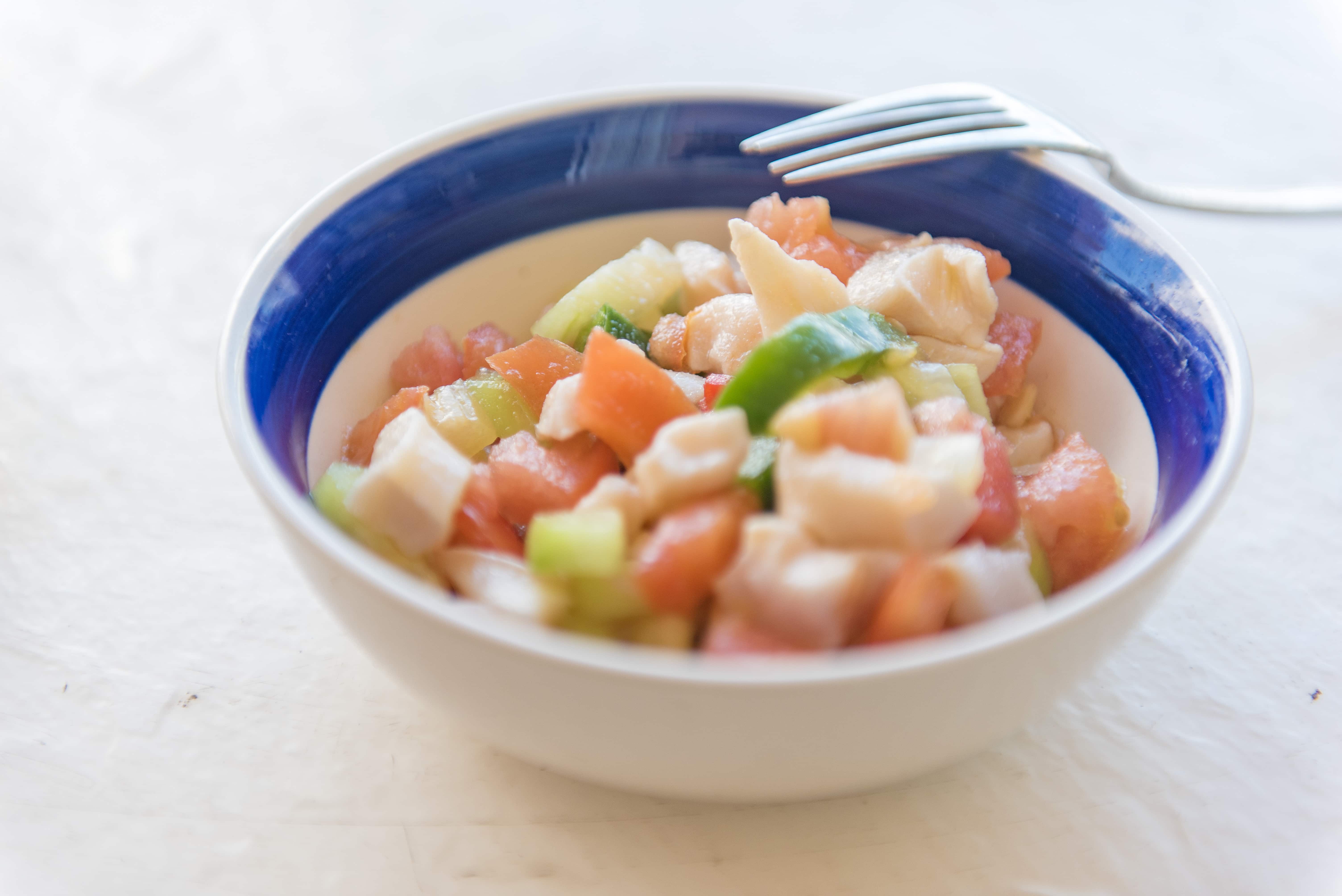 Fresh conch salad by Patrick Bennett