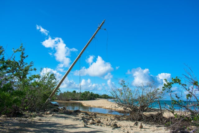 End of the road that formerly led to the Frederiksted Pool, St. Croix | SBPR