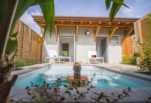 Plunge Pool at French Coco, Martinique