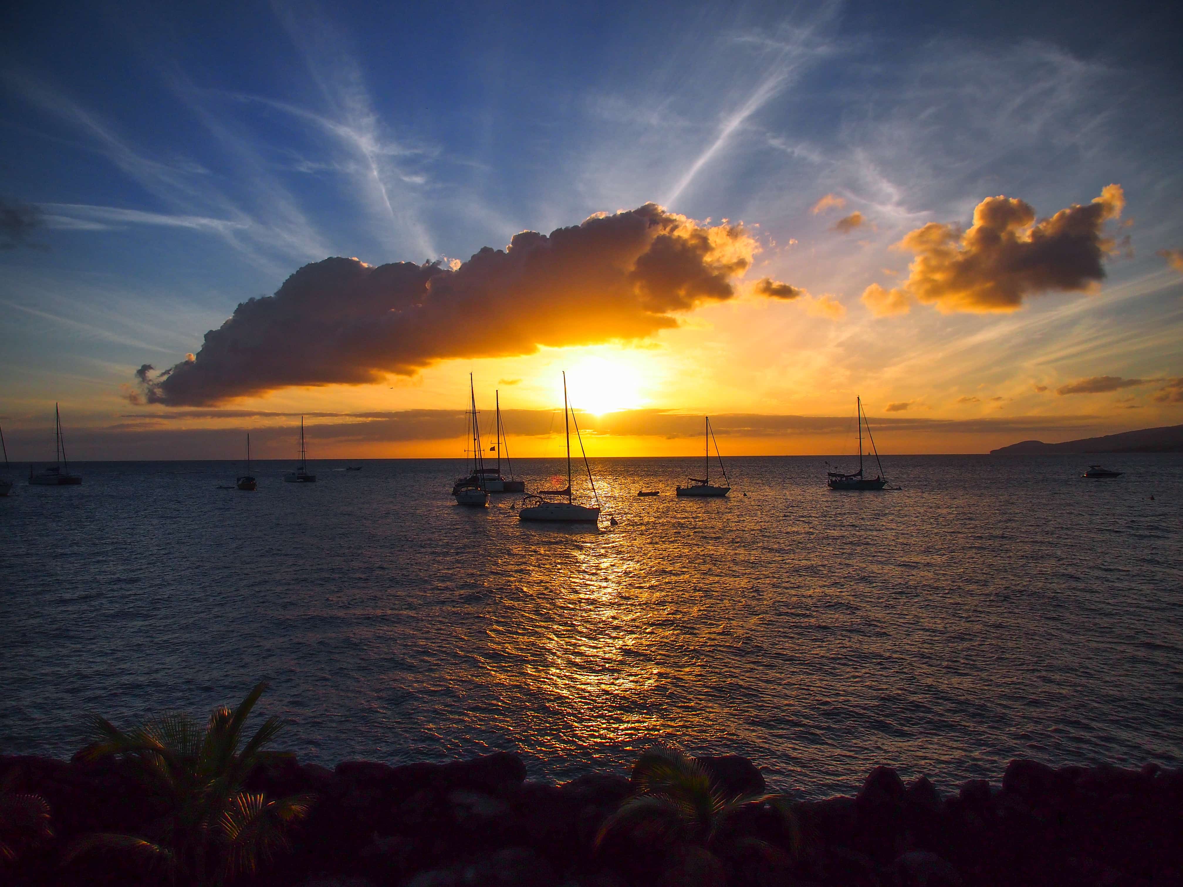 Martinique Sunset by Steve Bennett