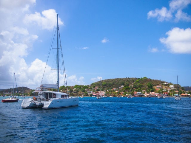 Moored off Le Marin, Martinique | SBPR