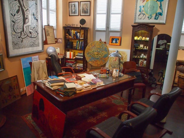 Aime Césaire's desk