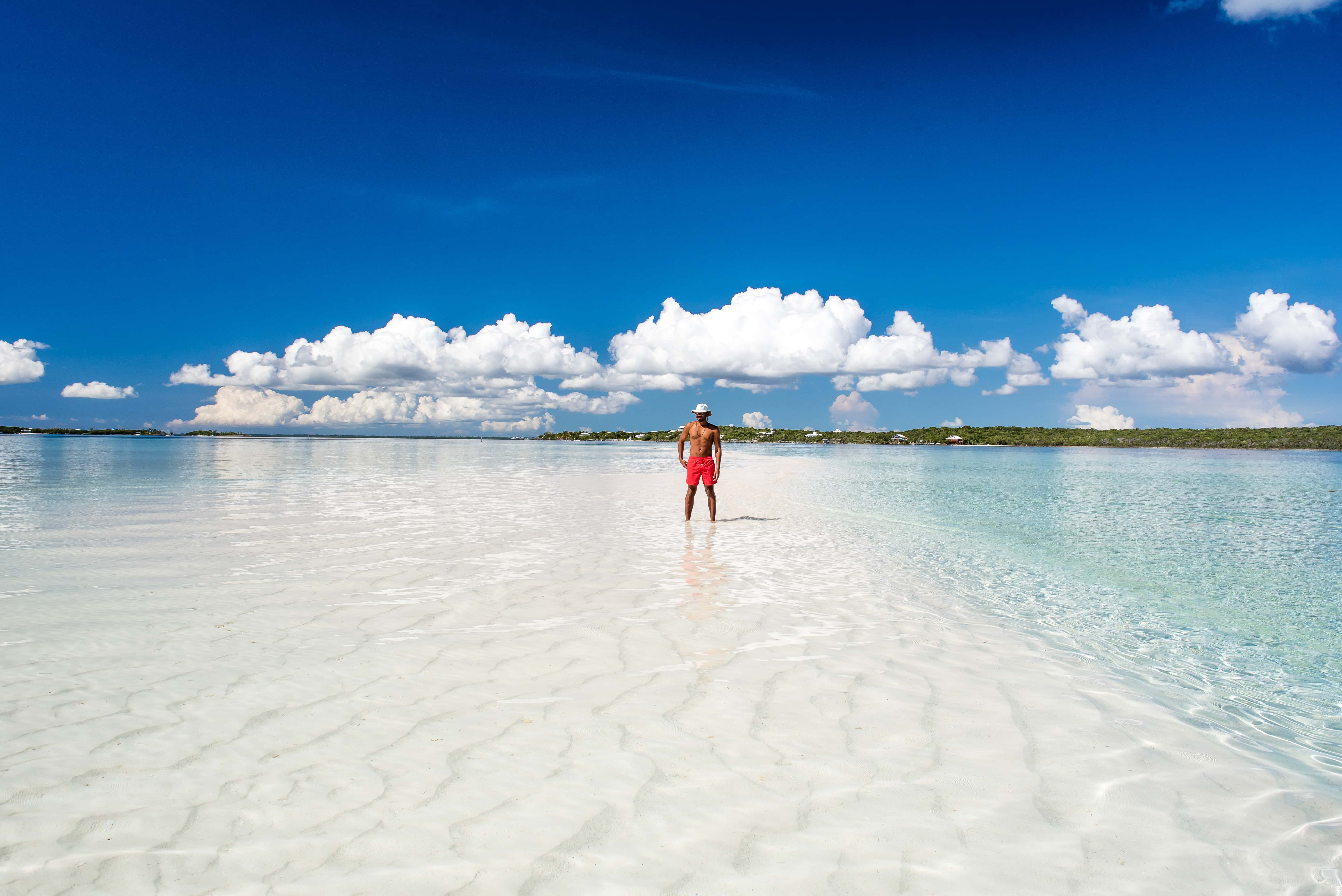 Running Free on Beautiful Tahiti Beach, The Abacos