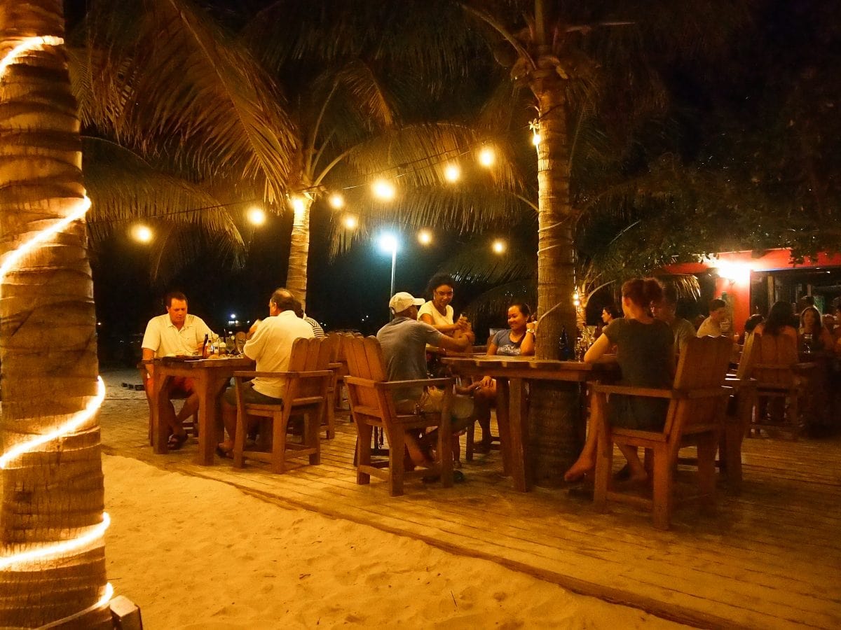 Nighttime is the right time to stop in at Bugaloo's Conch Crawl in Providenciales, Turks and Caicos | SBPR