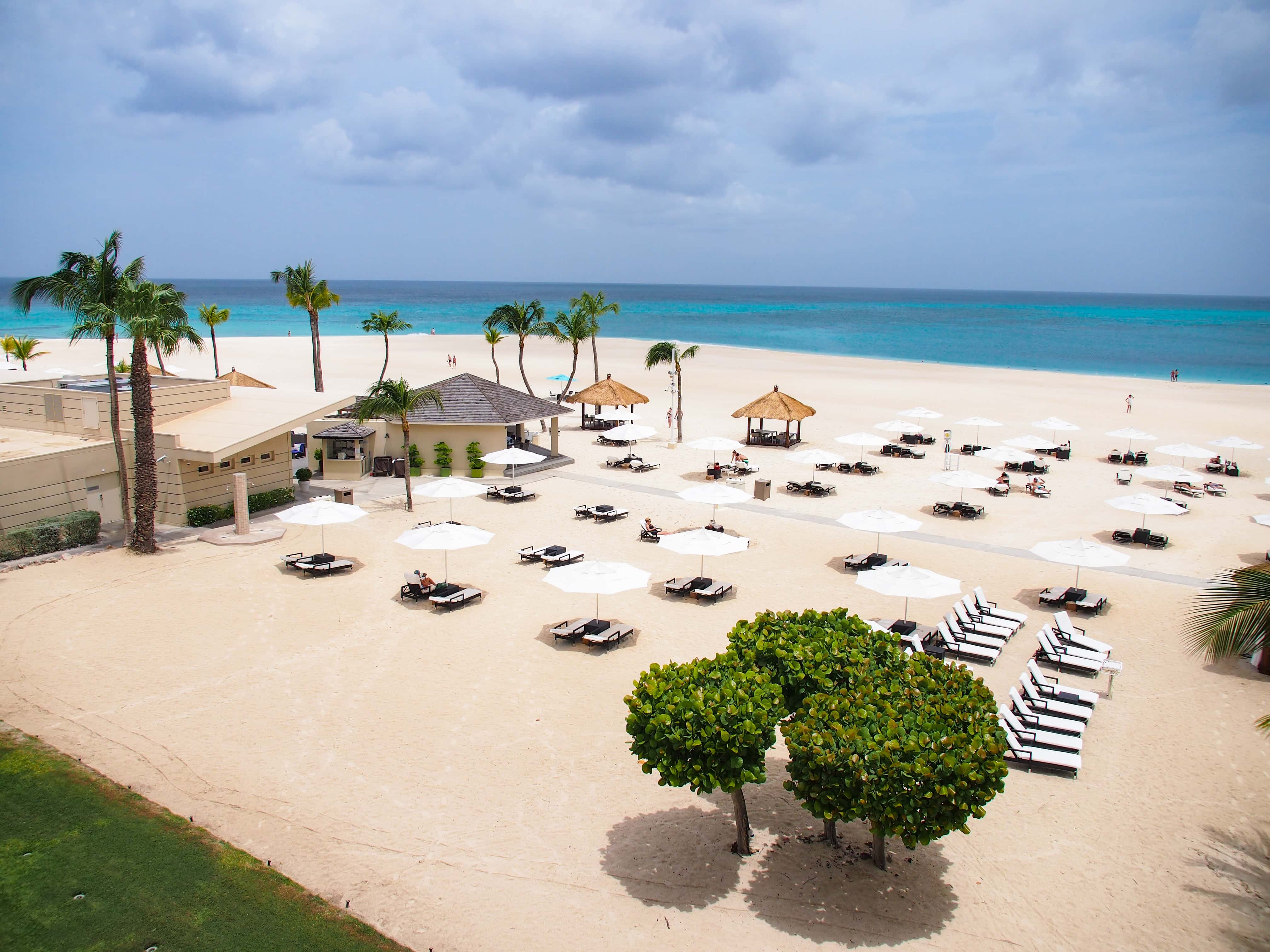 View from our suite in the Tara Suites section of the Bucuti & Tara Beach Resort, Aruba | SBPR