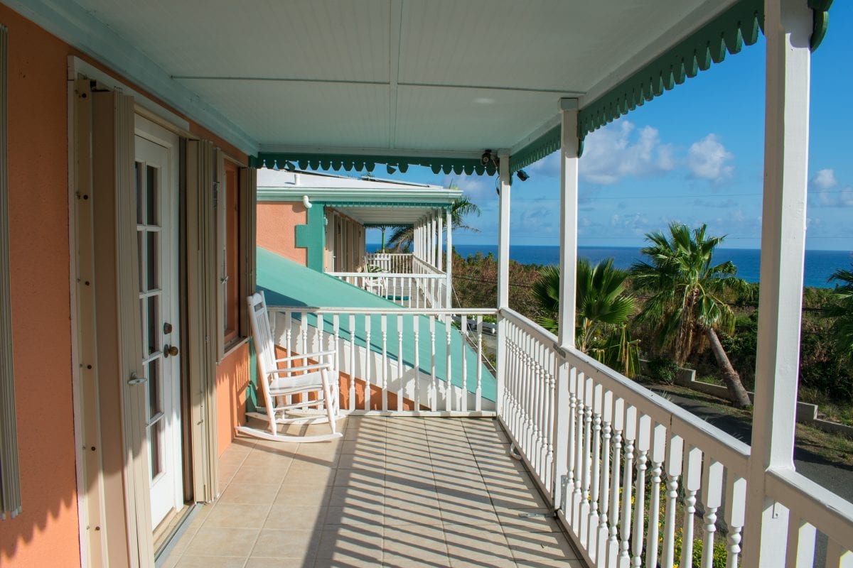 My rocking chair at Arawak Bay, St. Croix