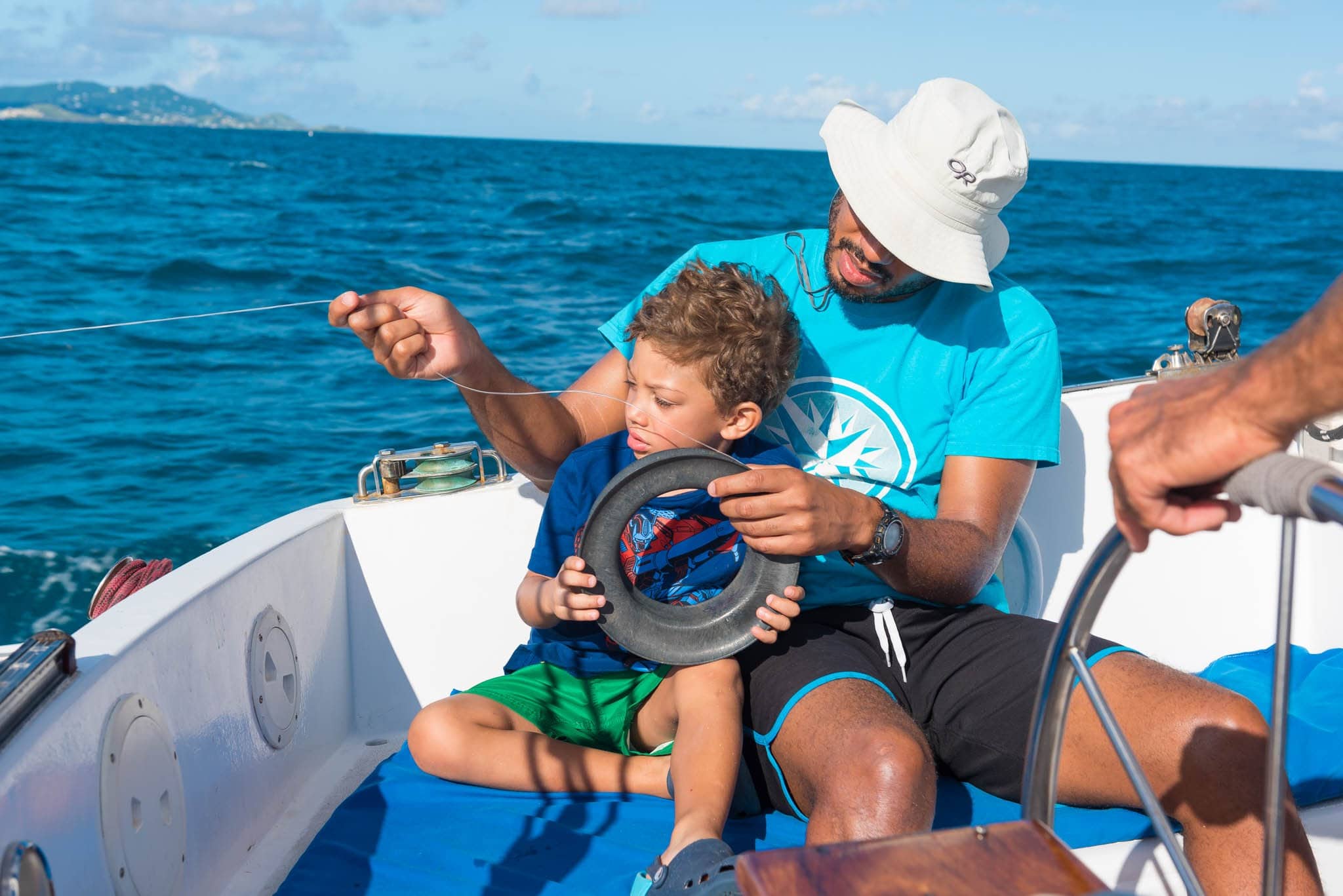 Fishing with dad