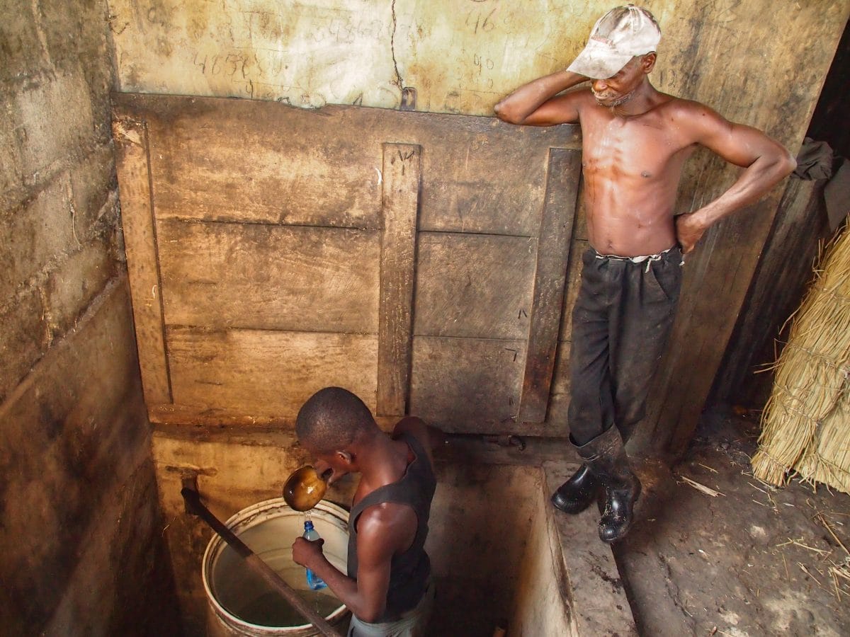 Filling my Clairin roadie right from the still, Cap-Haitien, Haiti | SBPR