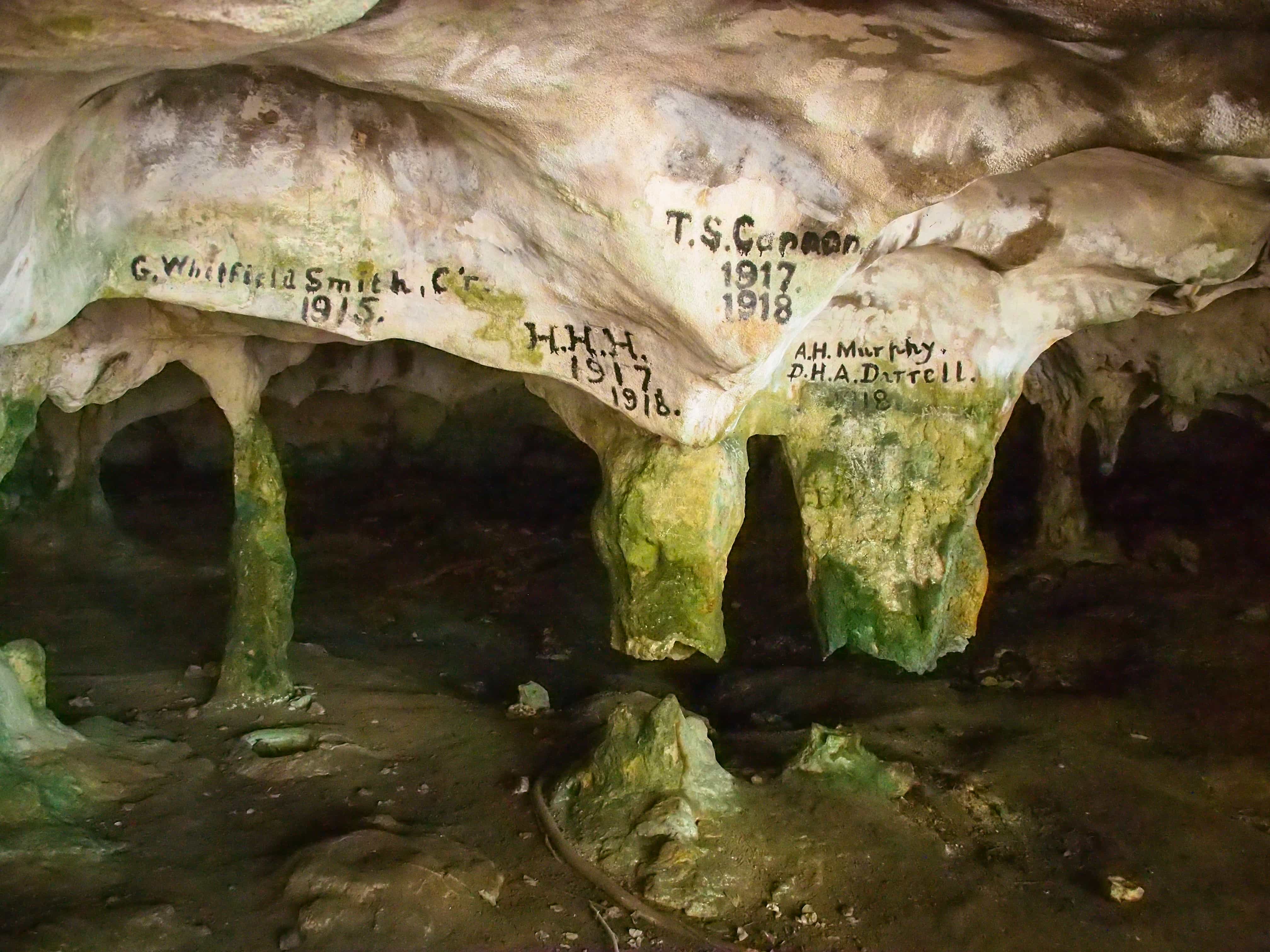Ancient Graffiti inside Conch Bar Caves, Middle Caicos, TCI | SBPR