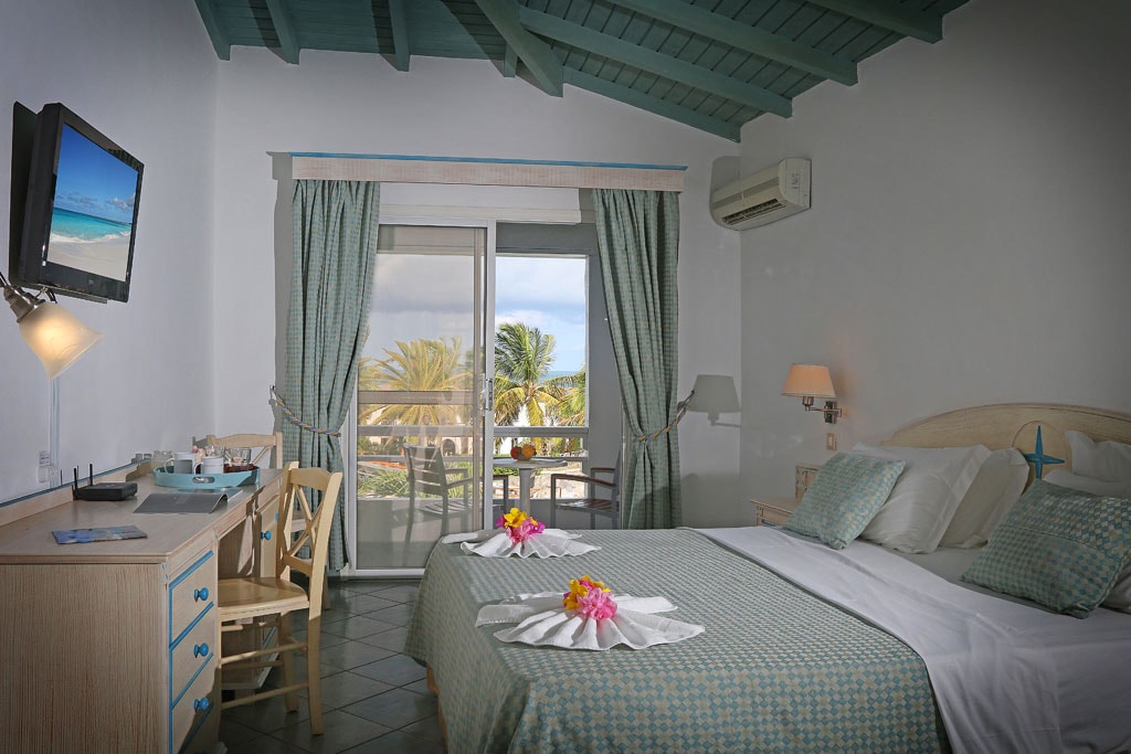 A Mediterranean beach vibe permeates the rooms. (Photo provided)